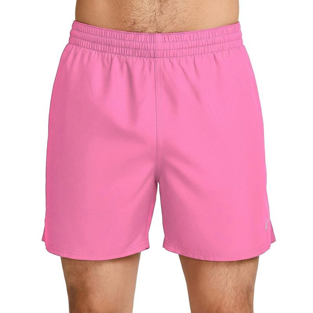 Nike Mens Embroidered Logo Regular Swim Shorts / Pink Glow
